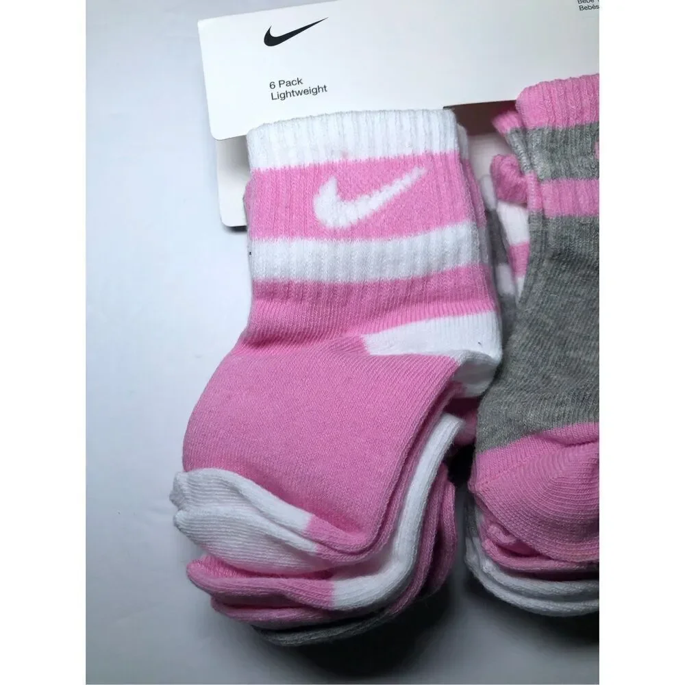 Nike Baby Socks 6 pack Size 12 -24 Month